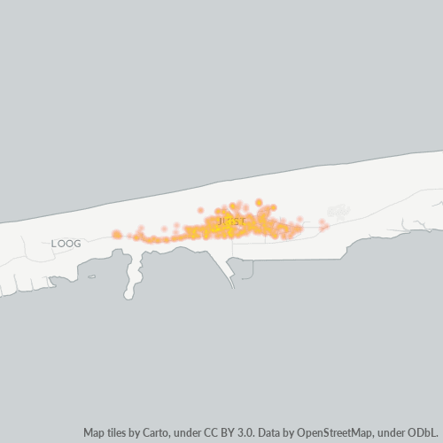 Heatmap für plz 26571