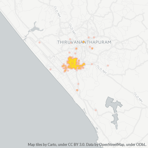 695023 Business Density Heatmap