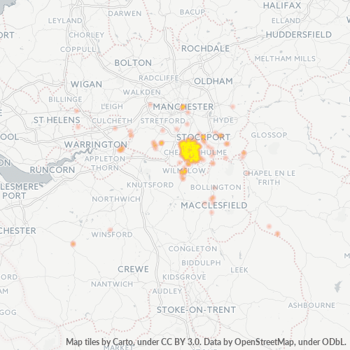 SK8 Business Density Heatmap