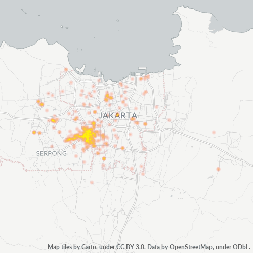 12330 Peta Panas Densitas Bisnis