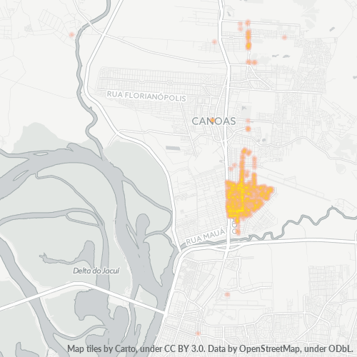 92120-000 Heatmap de Densidade da Empresa