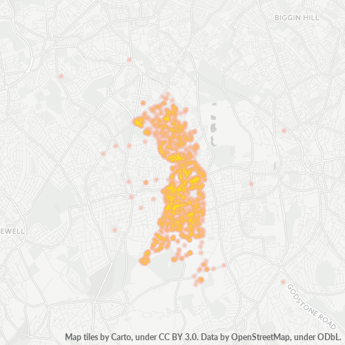 SM5 Business Density Heatmap