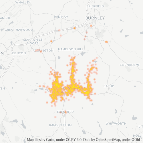 BB4 Business Density Heatmap