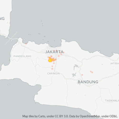 16518 Peta Panas Densitas Bisnis