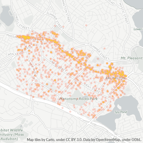 02476 Business Density Heatmap