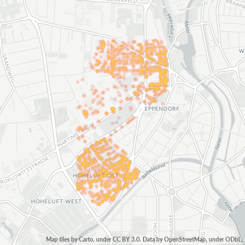 20251 Standortdichte-Heatmap