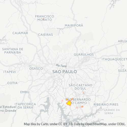 09980-000 Mapa de calor de densidad empresarial