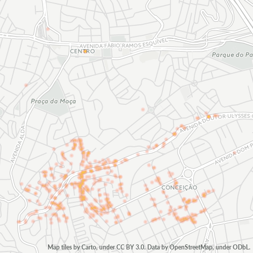 09990-000 Heatmap de Densidade da Empresa