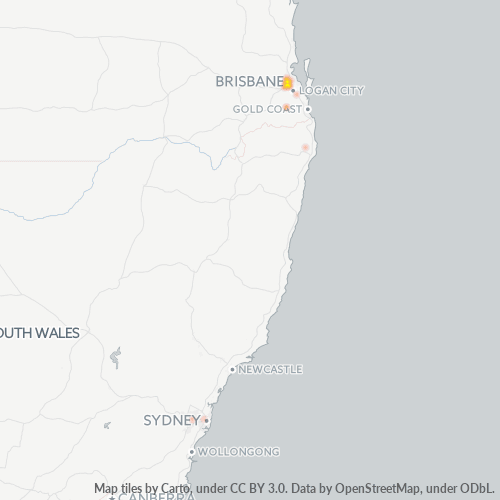 4107 Business Density Heatmap