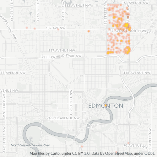 T5C Business Density Heatmap