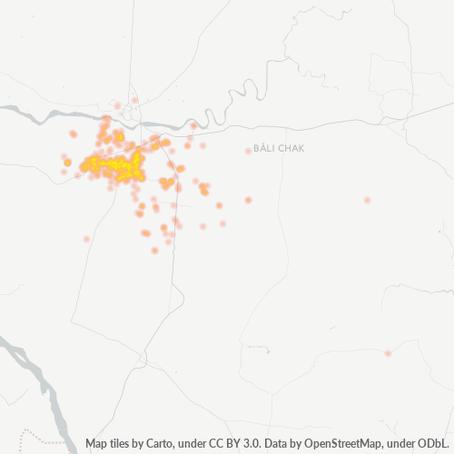 721301 Business Density Heatmap