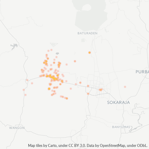 53162 Peta Panas Densitas Bisnis