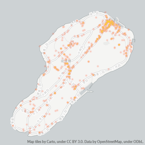 929 商業密度熱圖