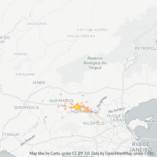 26280-000 Mapa de calor de densidad empresarial