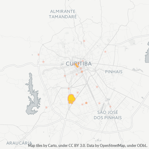 81110-000 Heatmap de Densidade da Empresa