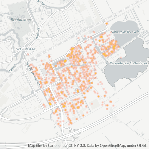 3446 Heatmap Bedrijfsdichtheid
