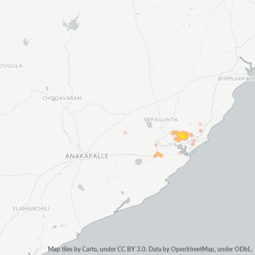 530008 Business Density Heatmap