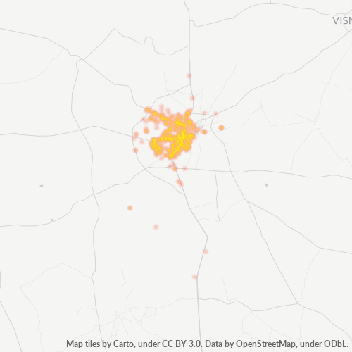 384002 Business Density Heatmap