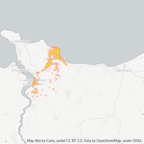 LL28 Business Density Heatmap