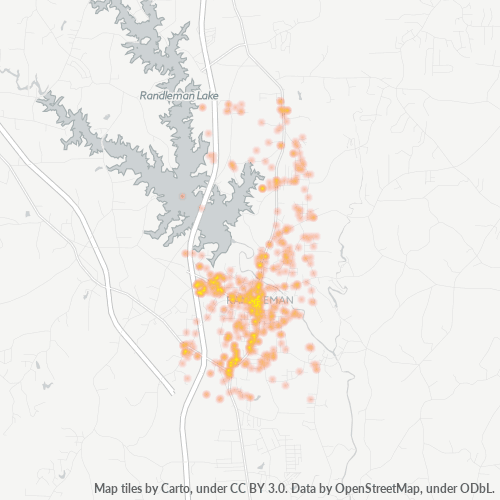 27317 Business Density Heatmap