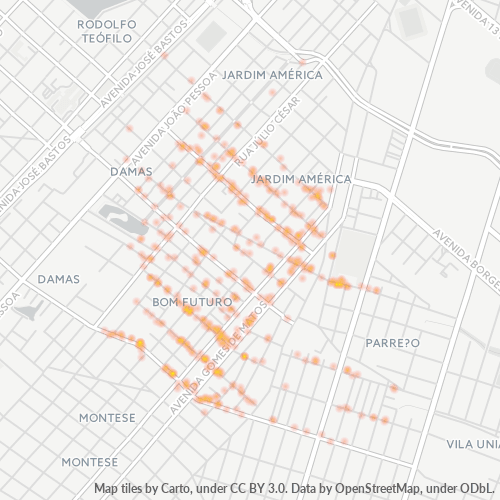60416-000 Heatmap de Densidade da Empresa