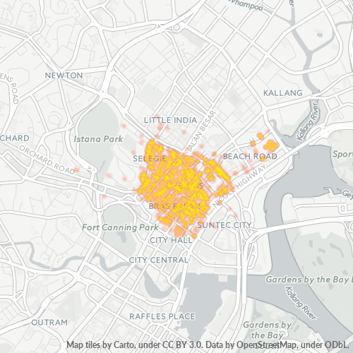18 Business Density Heatmap