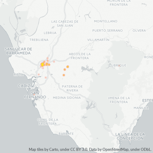 Mapa de calor para código postal 11402