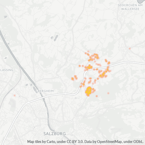 Heatmap für postleitzahl 5300