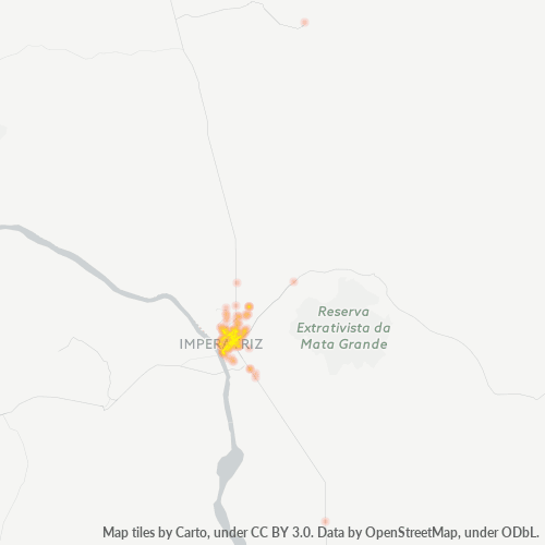 65903-000 Heatmap de Densidade da Empresa