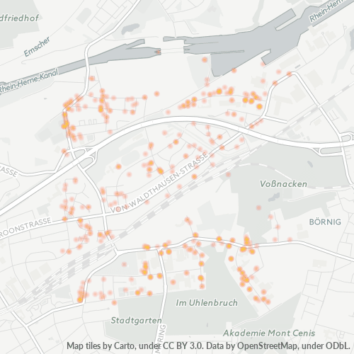44628 Standortdichte-Heatmap