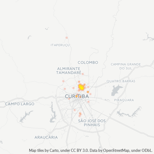 82540-000 Heatmap de Densidade da Empresa