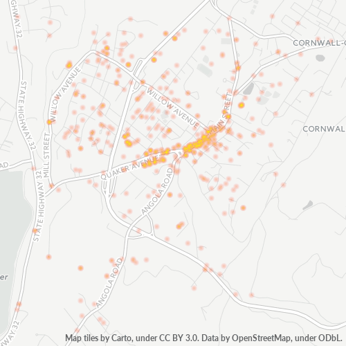 12518 Business Density Heatmap