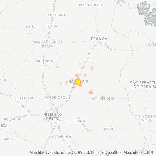 14300-000 Mapa de calor de densidad empresarial