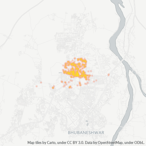 751013 Business Density Heatmap