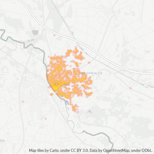 48429 Standortdichte-Heatmap