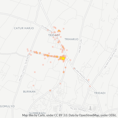 55514 Peta Panas Densitas Bisnis