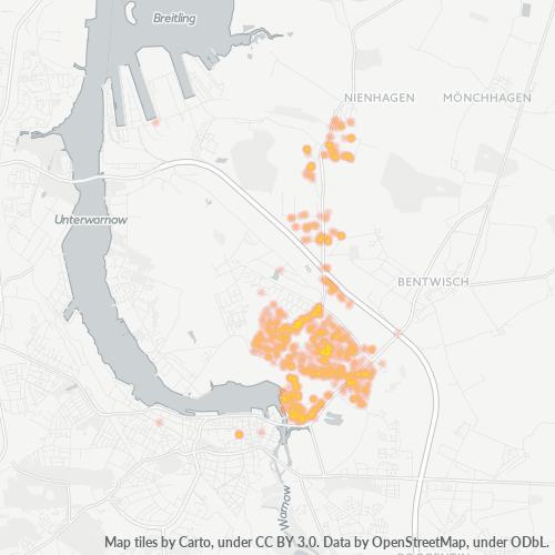 18146 Standortdichte-Heatmap