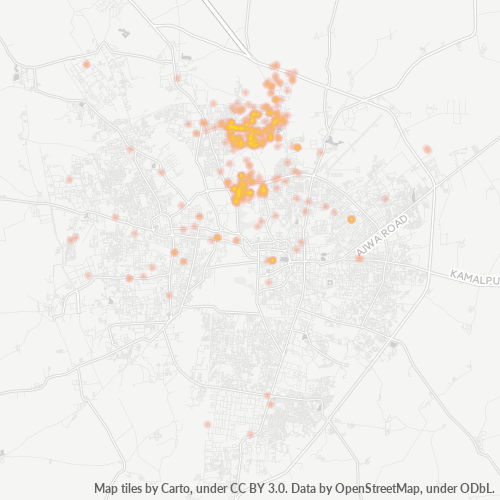 390008 Business Density Heatmap