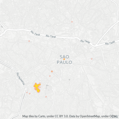 04532-000 Heatmap de Densidade da Empresa