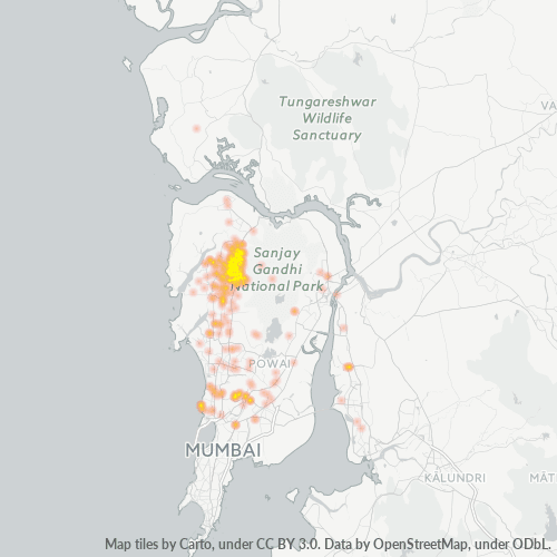 400066 Business Density Heatmap