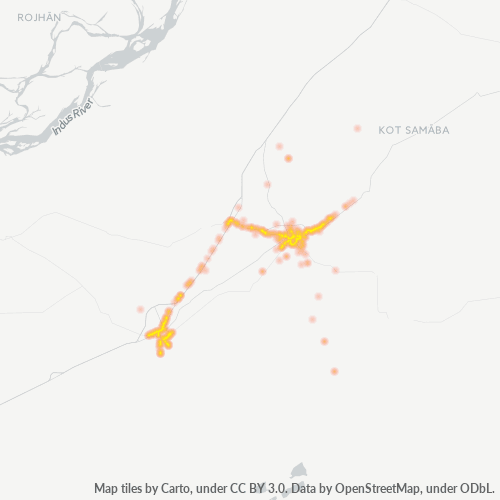 64200 Business Density Heatmap