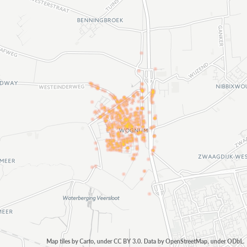 1687 Heatmap Bedrijfsdichtheid