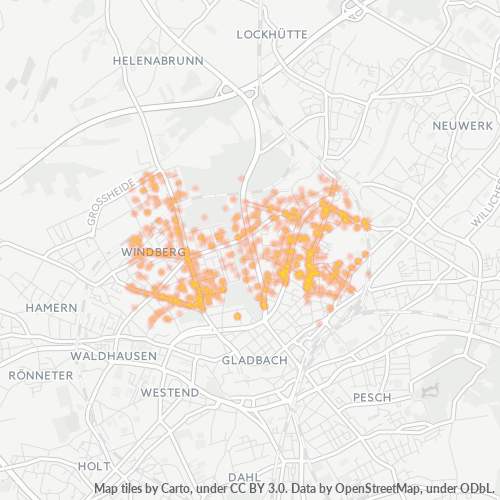 41063 Standortdichte-Heatmap