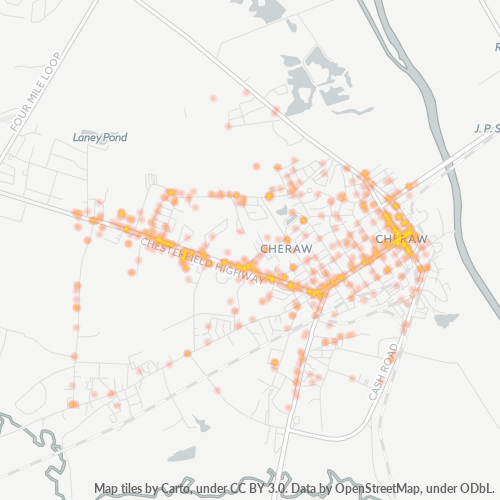 29520 Business Density Heatmap