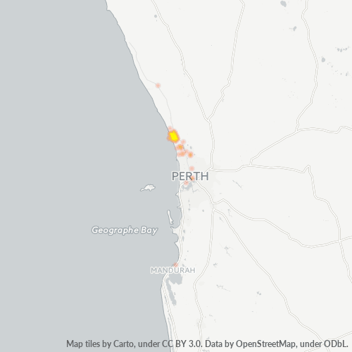 6030 Business Density Heatmap