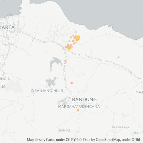 41374 Peta Panas Densitas Bisnis