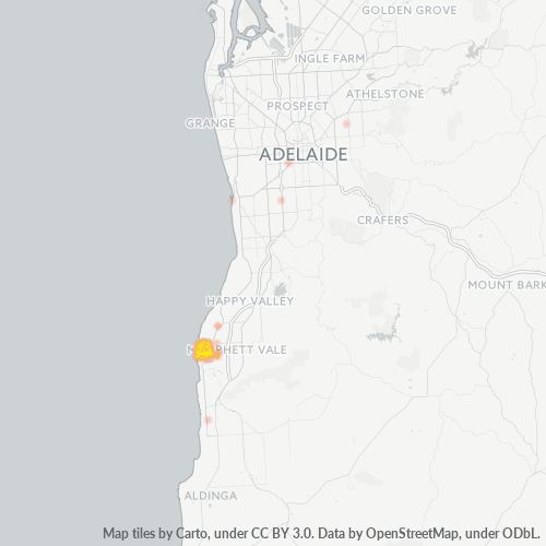 5165 Business Density Heatmap