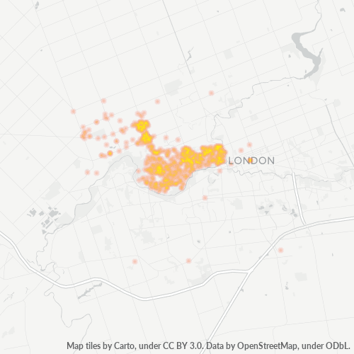 N6H Business Density Heatmap