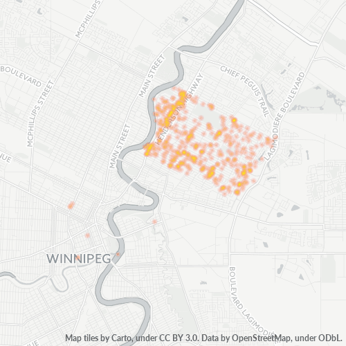 R2K Business Density Heatmap