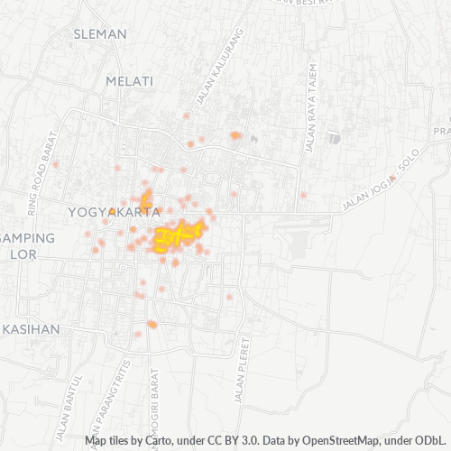 55225 Peta Panas Densitas Bisnis